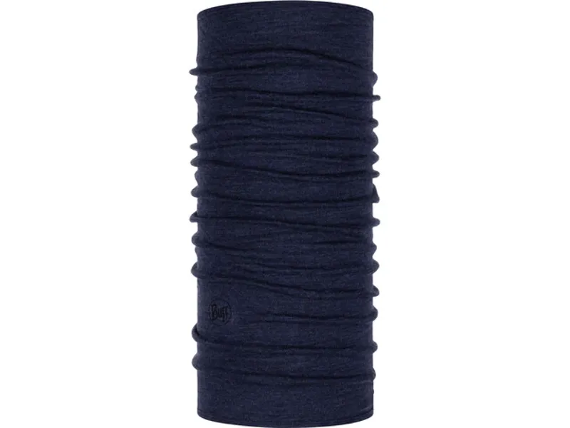 Buff Merino Midweight Neckwear Night Blue Melange